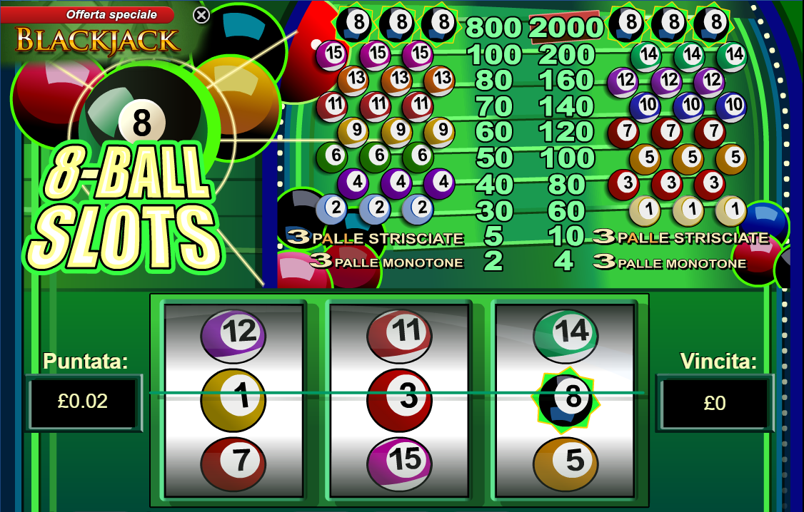 8 Ball Slots