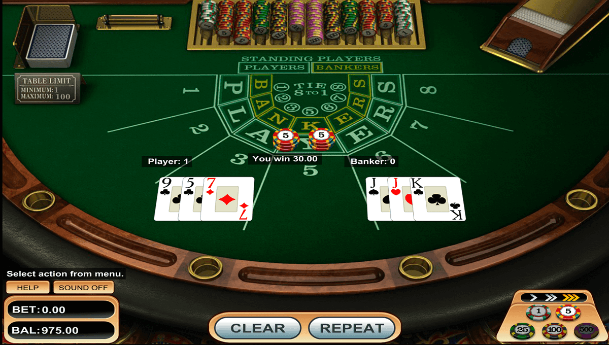 Baccarat – Betsoft Gaming