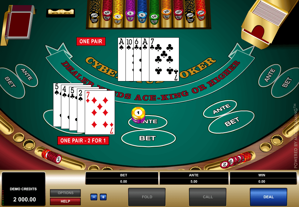 jogo de poker gratis online