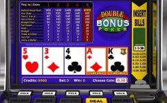 Double Bonus Poker