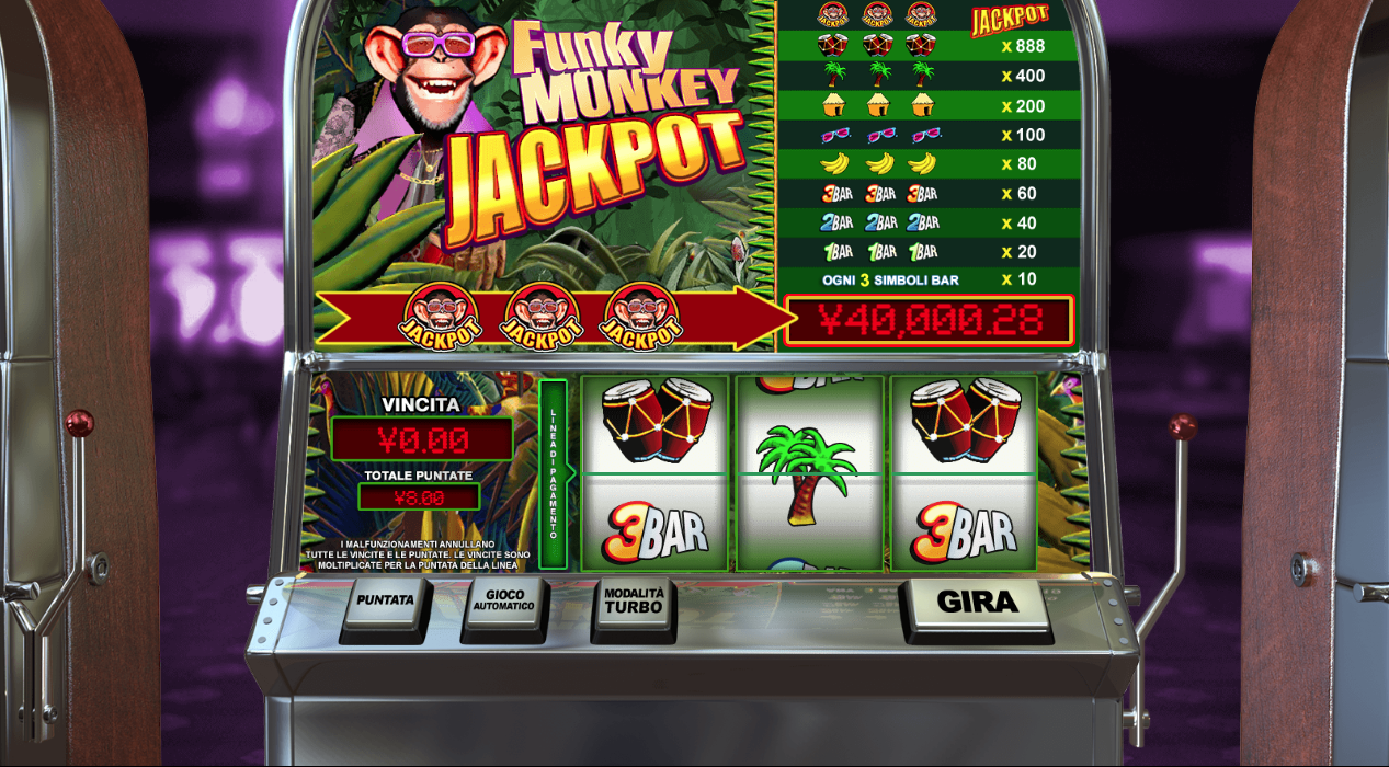 Funky Monkey Jackpot