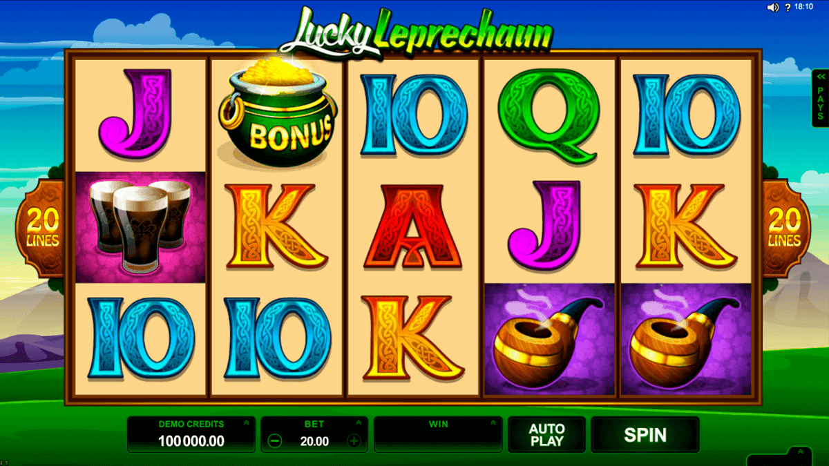 lll Jugar Lucky Leprechaun Tragamonedas Gratis sin ...