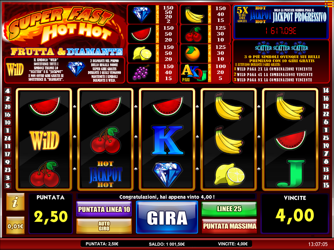 hot shot casino máquinas tragaperras online